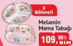 MELAMİN MAMA TABAĞI 3 BÖLMELİ MELAMİN MAMA TABAĞI 3 BÖLMELİ